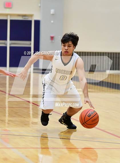 Thumbnail 3 in Antonian Prep Vs Edison [Thomas A.] (SAISD Invitational) photogallery.