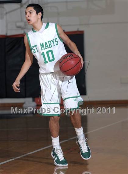 Thumbnail 3 in Cosumnes Oaks vs. St. Mary's (MLK Jr. Camillia Classic) photogallery.