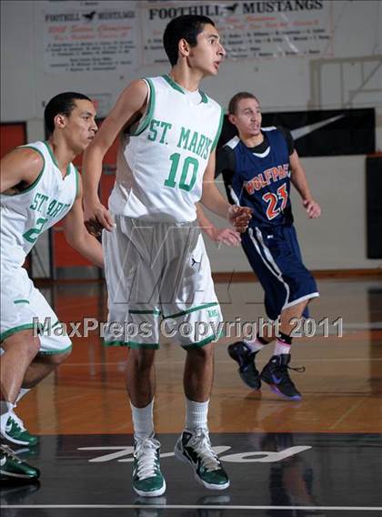 Thumbnail 1 in Cosumnes Oaks vs. St. Mary's (MLK Jr. Camillia Classic) photogallery.