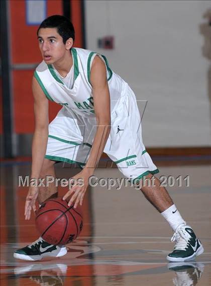 Thumbnail 2 in Cosumnes Oaks vs. St. Mary's (MLK Jr. Camillia Classic) photogallery.