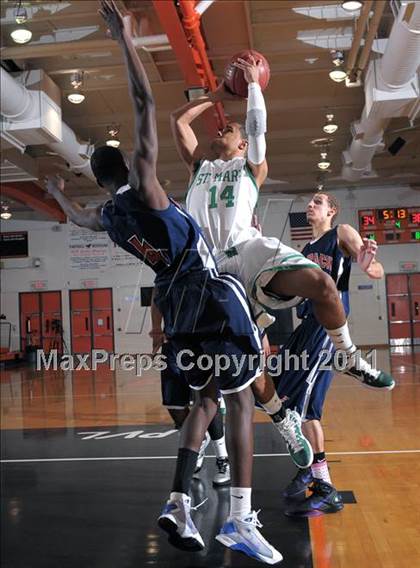 Thumbnail 1 in Cosumnes Oaks vs. St. Mary's (MLK Jr. Camillia Classic) photogallery.