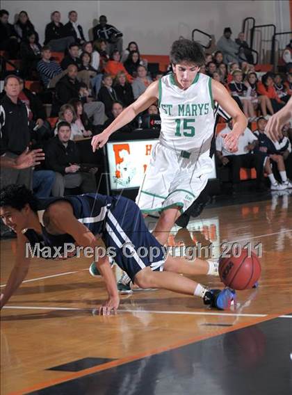 Thumbnail 1 in Cosumnes Oaks vs. St. Mary's (MLK Jr. Camillia Classic) photogallery.