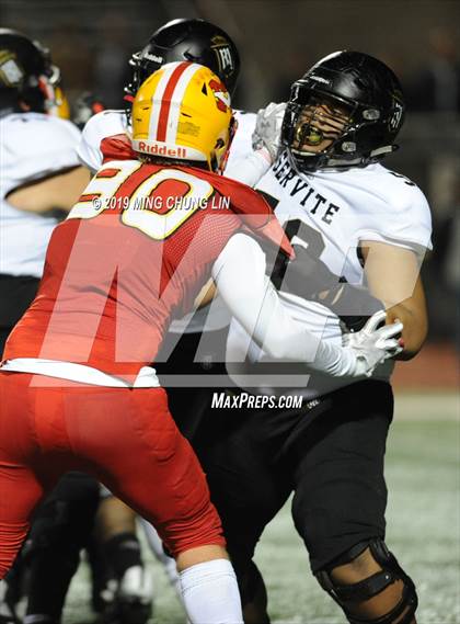 Thumbnail 2 in Servite @ Mission Viejo (CIF SS D1 Quarterfinal) photogallery.