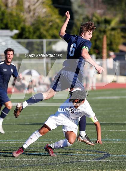 Thumbnail 2 in Fontana vs Crescenta Valley (CIF SS D3 Round 1 Playoff) photogallery.