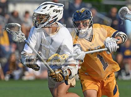 Thumbnail 3 in Bayport-Blue Point vs Shoreham Wading River Section XI Semifinal photogallery.
