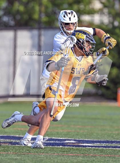 Thumbnail 2 in Bayport-Blue Point vs Shoreham Wading River Section XI Semifinal photogallery.