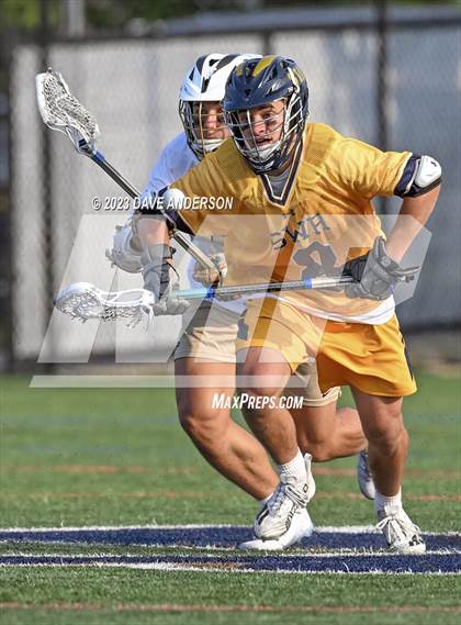 Thumbnail 2 in Bayport-Blue Point vs Shoreham Wading River Section XI Semifinal photogallery.
