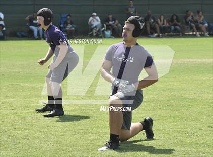 Thumbnail 1 in St. John Bosco vs. Valencia (Battle at the Beach 7-on-7) photogallery.