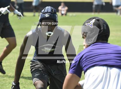Thumbnail 3 in St. John Bosco vs. Valencia (Battle at the Beach 7-on-7) photogallery.