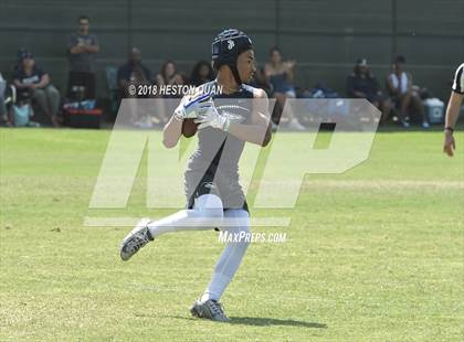 Thumbnail 2 in St. John Bosco vs. Valencia (Battle at the Beach 7-on-7) photogallery.