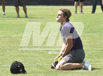 Thumbnail 2 in St. John Bosco vs. Valencia (Battle at the Beach 7-on-7) photogallery.