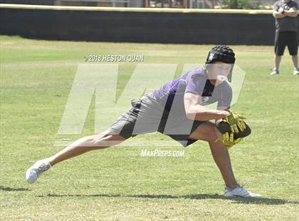 Thumbnail 1 in St. John Bosco vs. Valencia (Battle at the Beach 7-on-7) photogallery.