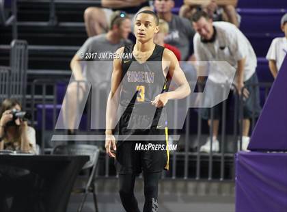 Thumbnail 3 in Simeon vs. Wesleyan Christian Academy (City of Palms Classic) photogallery.