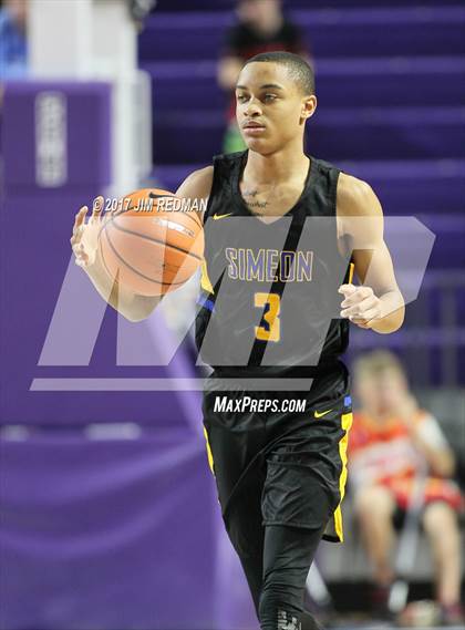 Thumbnail 3 in Simeon vs. Wesleyan Christian Academy (City of Palms Classic) photogallery.