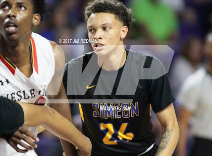 Thumbnail 1 in Simeon vs. Wesleyan Christian Academy (City of Palms Classic) photogallery.