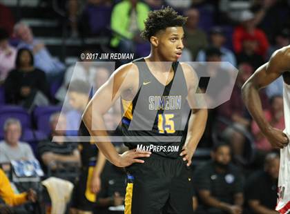 Thumbnail 1 in Simeon vs. Wesleyan Christian Academy (City of Palms Classic) photogallery.