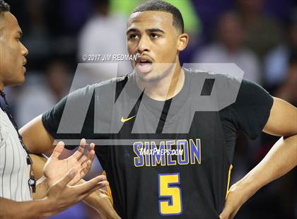 Thumbnail 1 in Simeon vs. Wesleyan Christian Academy (City of Palms Classic) photogallery.