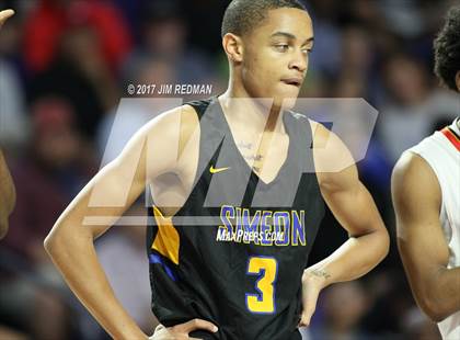 Thumbnail 3 in Simeon vs. Wesleyan Christian Academy (City of Palms Classic) photogallery.