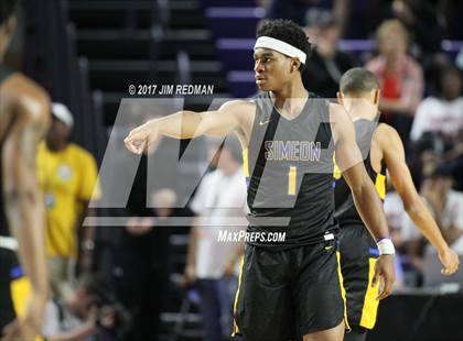 Thumbnail 3 in Simeon vs. Wesleyan Christian Academy (City of Palms Classic) photogallery.