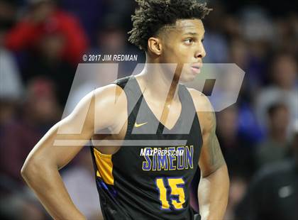 Thumbnail 2 in Simeon vs. Wesleyan Christian Academy (City of Palms Classic) photogallery.