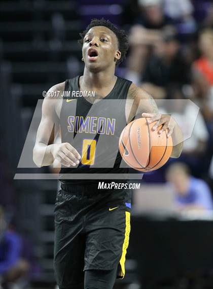 Thumbnail 2 in Simeon vs. Wesleyan Christian Academy (City of Palms Classic) photogallery.