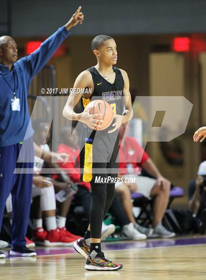 Thumbnail 1 in Simeon vs. Wesleyan Christian Academy (City of Palms Classic) photogallery.