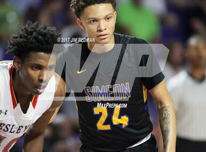 Thumbnail 3 in Simeon vs. Wesleyan Christian Academy (City of Palms Classic) photogallery.