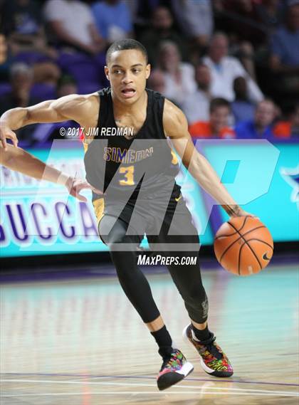 Thumbnail 2 in Simeon vs. Wesleyan Christian Academy (City of Palms Classic) photogallery.