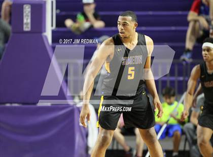 Thumbnail 2 in Simeon vs. Wesleyan Christian Academy (City of Palms Classic) photogallery.