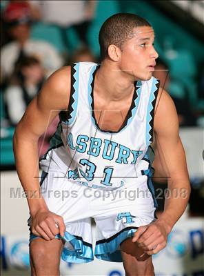 Thumbnail 1 in Asbury Park vs. Monmouth Regional (HoopGroup Boardwalk Showcase) photogallery.