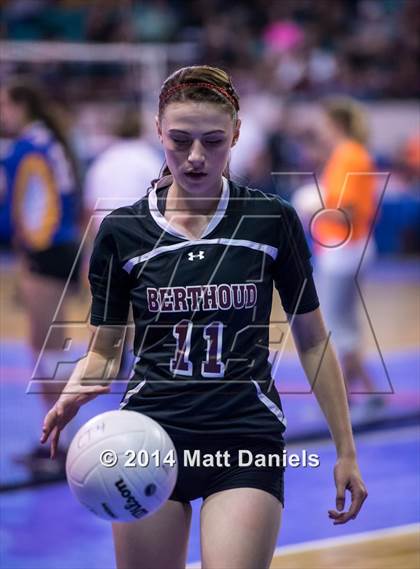 Thumbnail 2 in Lewis-Palmer vs. Berthoud (CHSAA 4A Playoff) photogallery.