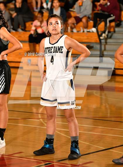Thumbnail 2 in Notre Dame (SO) vs. South Pasadena (Mark Keppel Tournament) photogallery.