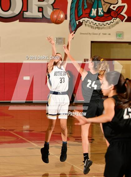 Thumbnail 2 in Notre Dame (SO) vs. South Pasadena (Mark Keppel Tournament) photogallery.