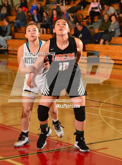 Thumbnail 1 in Notre Dame (SO) vs. South Pasadena (Mark Keppel Tournament) photogallery.