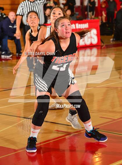 Thumbnail 2 in Notre Dame (SO) vs. South Pasadena (Mark Keppel Tournament) photogallery.