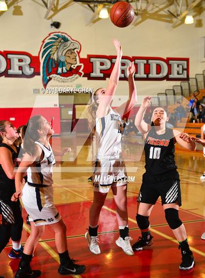 Thumbnail 2 in Notre Dame (SO) vs. South Pasadena (Mark Keppel Tournament) photogallery.