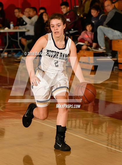 Thumbnail 1 in Notre Dame (SO) vs. South Pasadena (Mark Keppel Tournament) photogallery.