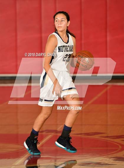 Thumbnail 2 in Notre Dame (SO) vs. South Pasadena (Mark Keppel Tournament) photogallery.