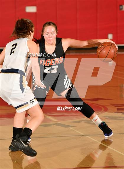Thumbnail 2 in Notre Dame (SO) vs. South Pasadena (Mark Keppel Tournament) photogallery.