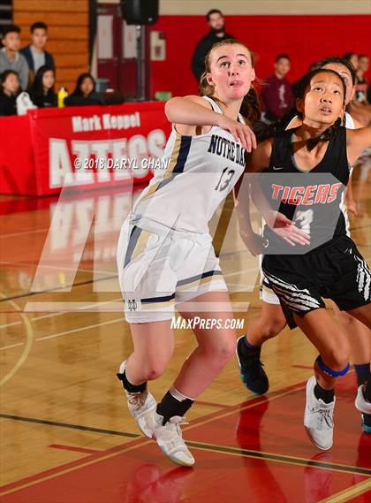 Thumbnail 1 in Notre Dame (SO) vs. South Pasadena (Mark Keppel Tournament) photogallery.