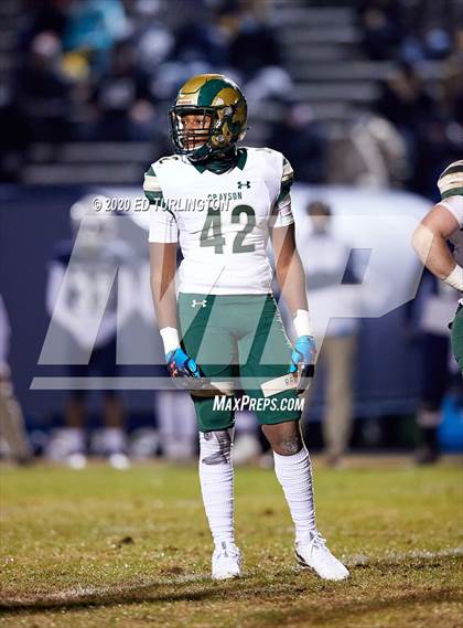 Thumbnail 2 in Grayson @ Norcross (GHSA AAAAAAA Semifinal) photogallery.