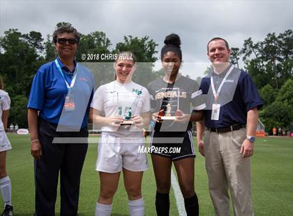 Thumbnail 2 in Myers Park vs. Fuquay - Varina (NCHSAA 4A Final) photogallery.