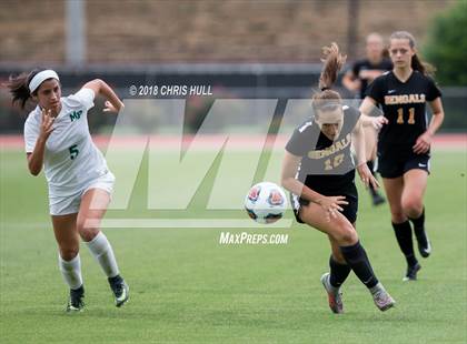 Thumbnail 2 in Myers Park vs. Fuquay - Varina (NCHSAA 4A Final) photogallery.