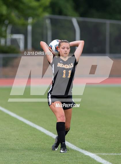 Thumbnail 3 in Myers Park vs. Fuquay - Varina (NCHSAA 4A Final) photogallery.