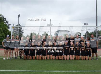 Thumbnail 1 in Myers Park vs. Fuquay - Varina (NCHSAA 4A Final) photogallery.