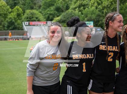 Thumbnail 3 in Myers Park vs. Fuquay - Varina (NCHSAA 4A Final) photogallery.