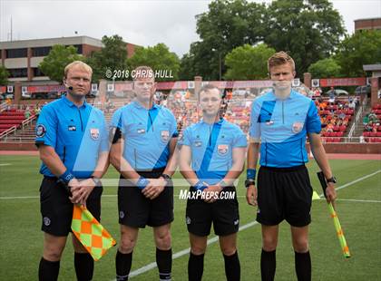 Thumbnail 2 in Myers Park vs. Fuquay - Varina (NCHSAA 4A Final) photogallery.