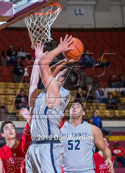 Thumbnail 2 in Grapevine Faith Christian vs. All Saints (Fantasy of Lights) photogallery.