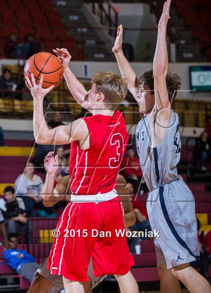 Thumbnail 3 in Grapevine Faith Christian vs. All Saints (Fantasy of Lights) photogallery.