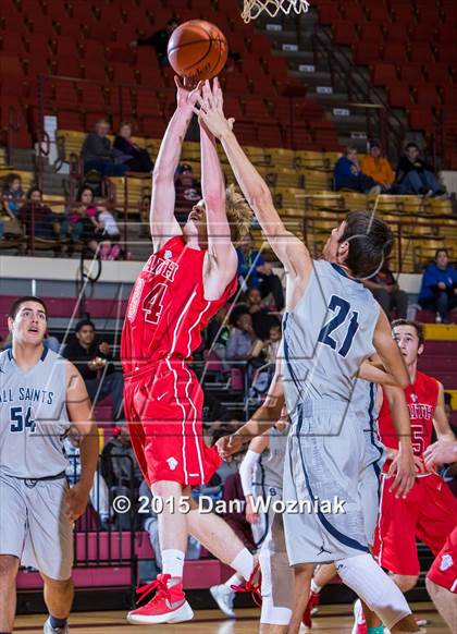 Thumbnail 2 in Grapevine Faith Christian vs. All Saints (Fantasy of Lights) photogallery.